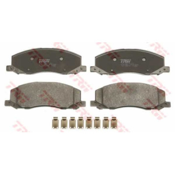 Колодки тормозные дисковые для OPEL INSIGNIA / SAAB 9-5(YS3G) <b>TRW GDB1781 / 24418</b>-1