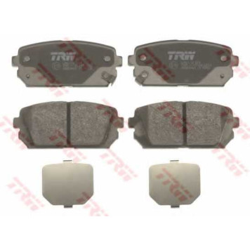 Колодки тормозные дисковые для KIA CARENS(FJ,UN) <b>TRW GDB3462 / 24491</b>-1
