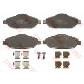 Колодки тормозные дисковые для PEUGEOT 3008, 308(4A#,4C#) <b>TRW GDB1761 / 24660</b>-1