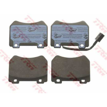 Колодки тормозные дисковые <b>TRW GDB1904 / 24720</b>-1