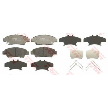 Колодки тормозные дисковые для HONDA CITY(GM), CR-Z(ZF1), INSIGHT(ZE#), JAZZ(GE) <b>TRW GDB3493 / 24979</b>-1