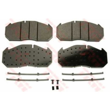 Колодки тормозные дисковые для MAN E 2000, EL, EM, F 2000, F 90, HOCL, LION S CITY, LION S COMFORT, LION S STAR, LION S, M 2000 L, M 2000 M, NG, NL, NU, TGA / MERCEDES O 340, O 404, TOURISMO <b>TRW GDB5065 / 29030</b>-1