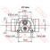 Колесный тормозной цилиндр TRW BWC187