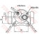 Колесный тормозной цилиндр TRW BWD301