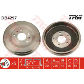 Тормозной барабан TRW DB4297