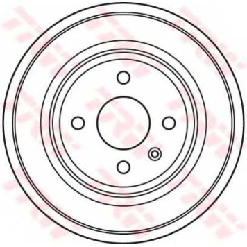 Тормозной барабан TRW DB4391