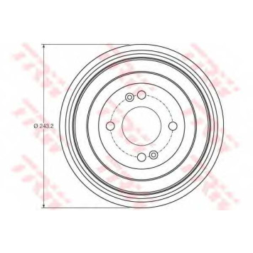 Тормозной барабан TRW DB4422