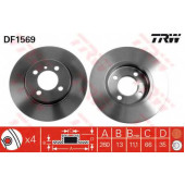 Тормозной диск TRW DF1569
