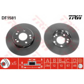 Тормозной диск TRW DF1581
