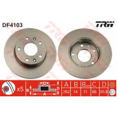 Тормозной диск TRW DF4103