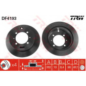 Тормозной диск TRW DF4193