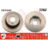 Тормозной диск TRW DF4194S
