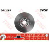 Тормозной диск TRW DF4209S