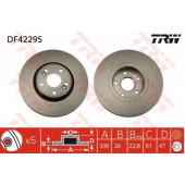 Тормозной диск TRW DF4229S