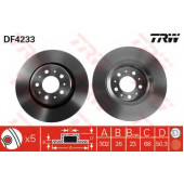 Тормозной диск TRW DF4233