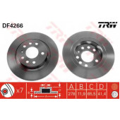 Тормозной диск TRW DF4266