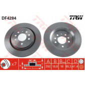Тормозной диск TRW DF4284