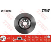 Тормозной диск TRW DF4350S