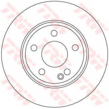 Тормозной диск TRW DF4393-1