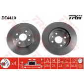 Тормозной диск TRW DF4410