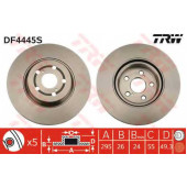 Тормозной диск TRW DF4445S