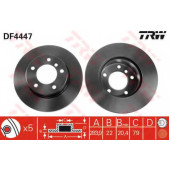 Тормозной диск TRW DF4447