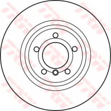 Тормозной диск TRW DF4460S-1