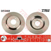 Тормозной диск TRW DF4468