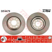 Тормозной диск TRW DF4479