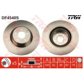 Тормозной диск TRW DF4540S