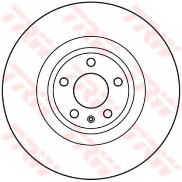 Тормозной диск TRW DF4695S-1