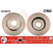 Тормозной диск TRW DF4810