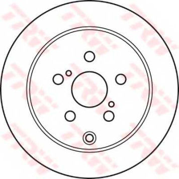 Тормозной диск TRW DF4899-1
