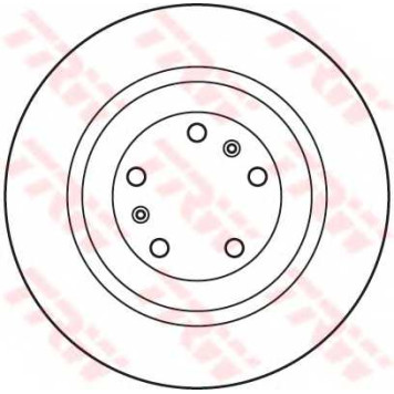 Тормозной диск TRW DF4902S-1