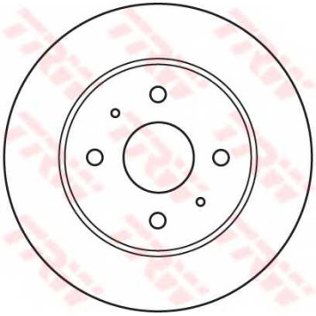 Тормозной диск TRW DF4905-1