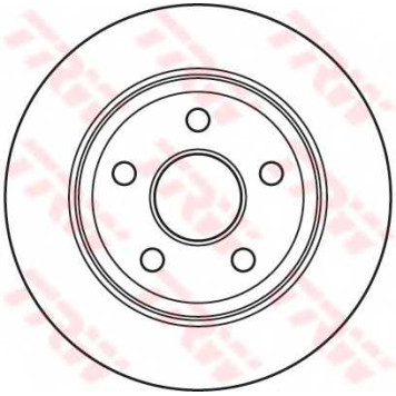 Тормозной диск TRW DF4914S-1