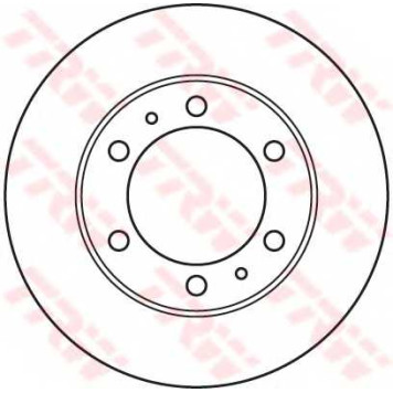 Тормозной диск TRW DF4917-1