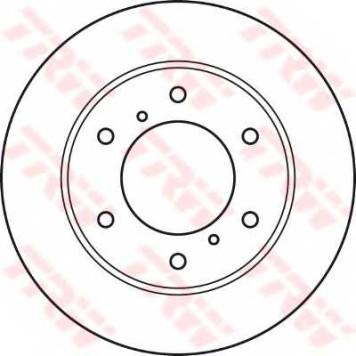 Тормозной диск TRW DF4920-1