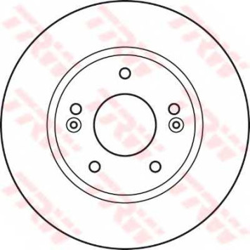 Тормозной диск TRW DF4922-1