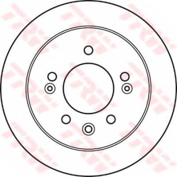 Тормозной диск TRW DF4923-1