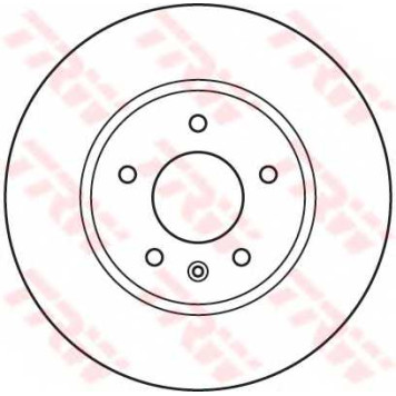 Тормозной диск TRW DF4928S-1