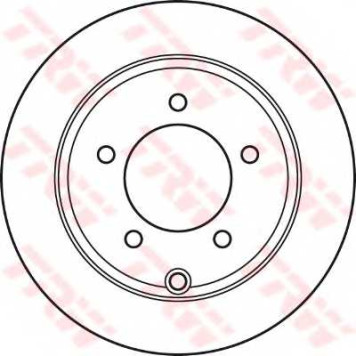 Тормозной диск TRW DF4931-1