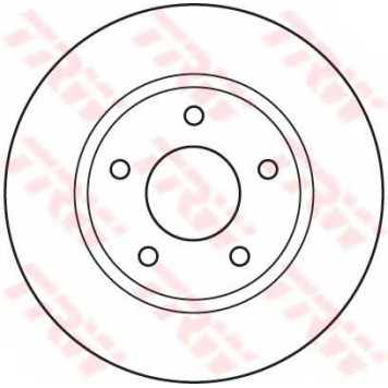 Тормозной диск TRW DF4933-1