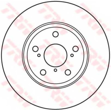 Тормозной диск TRW DF4939S-1
