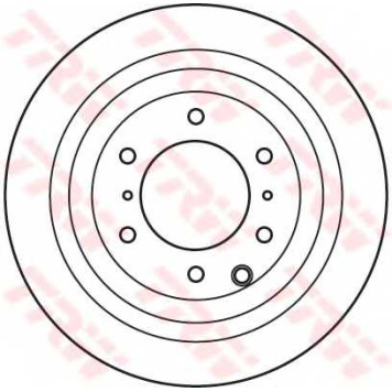 Тормозной диск TRW DF4944S-1