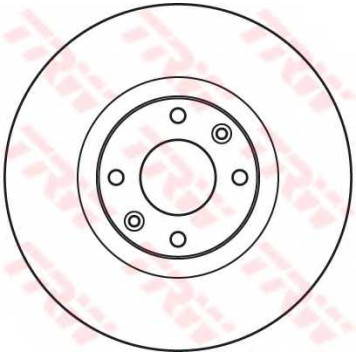 Тормозной диск TRW DF4962S-1