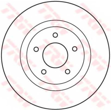 Тормозной диск TRW DF4964-1
