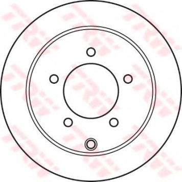 Тормозной диск TRW DF4973-1