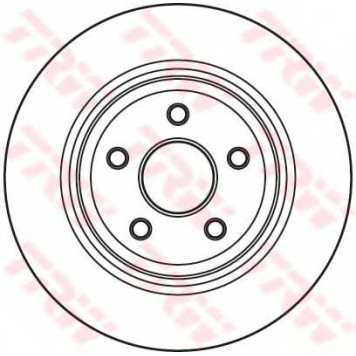 Тормозной диск TRW DF4979S-1