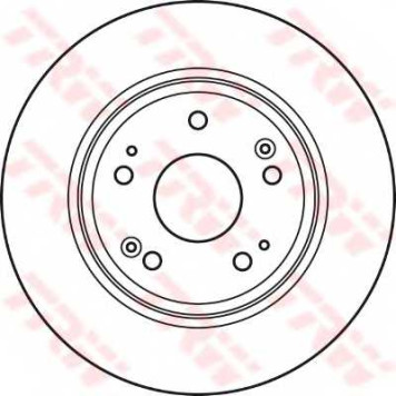 Тормозной диск TRW DF4982-1